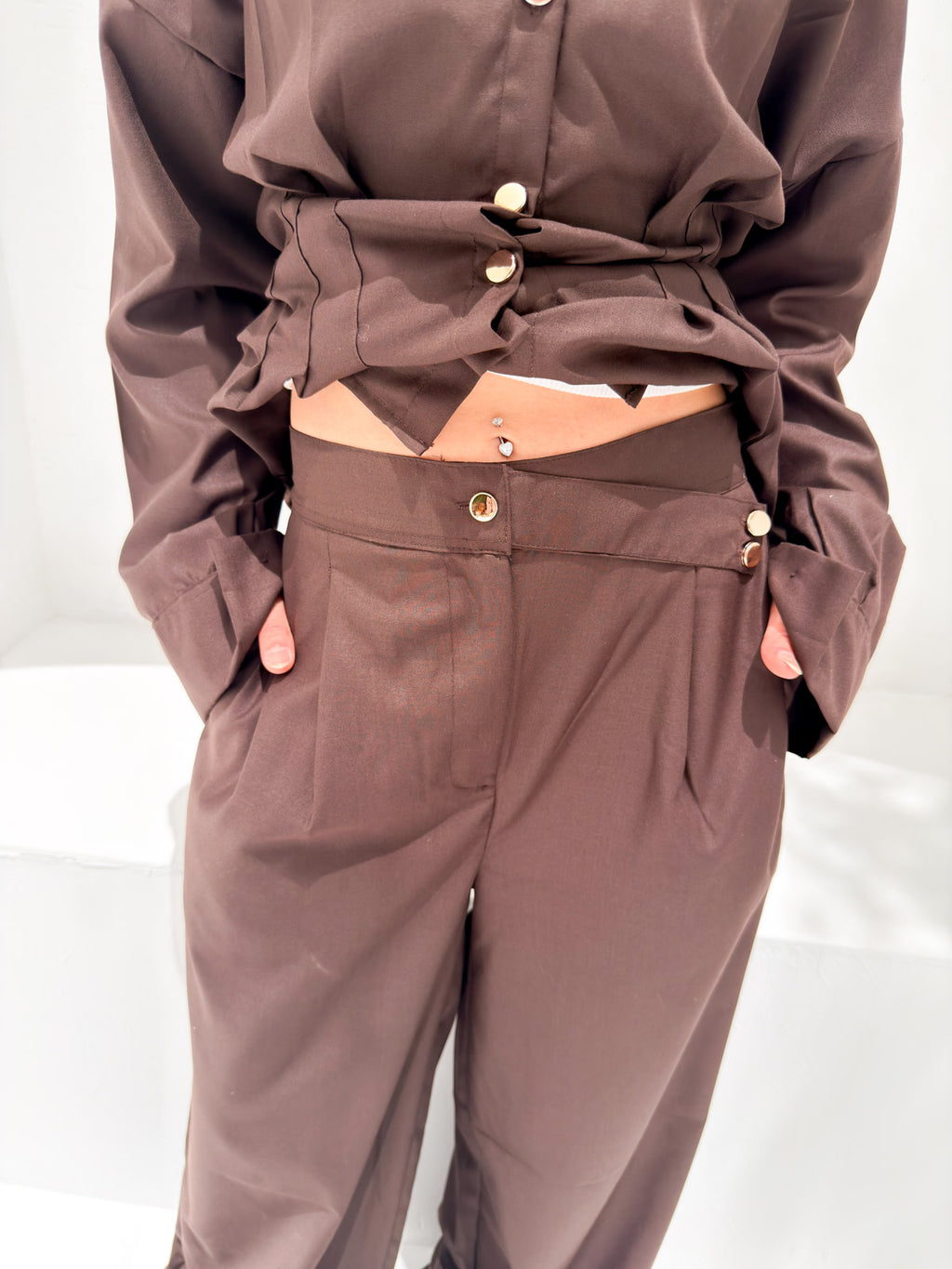 Noir set pants