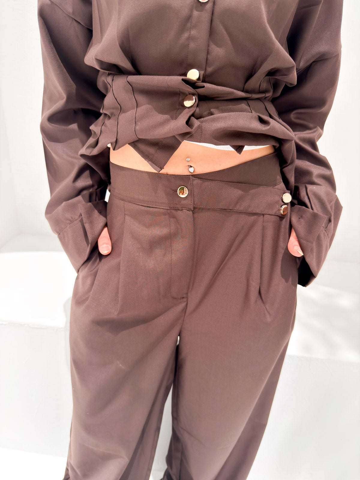 Noir set pants